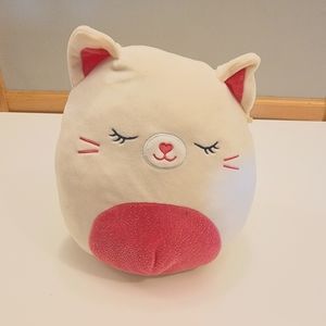 Carmen the Cream Cat 8” Valentine’s Squishmallow Plush